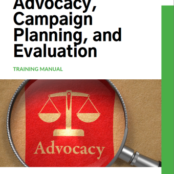 CiviConnect Digital Advocacy, Campaign Planning, and Evaluation training manual 